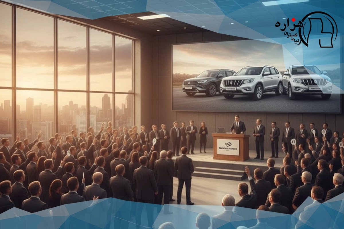 مزایده بزرگ بهمن موتور