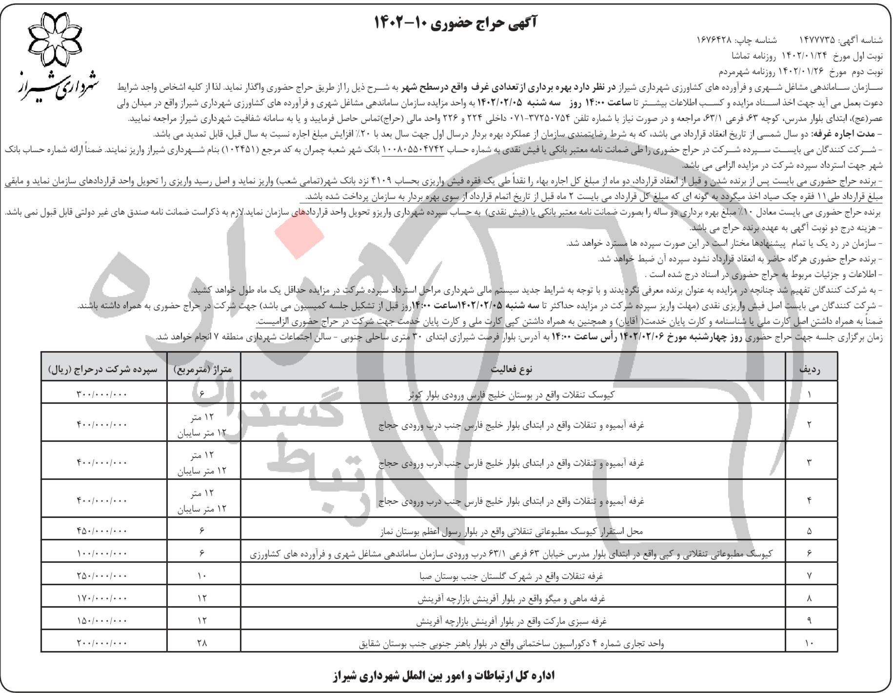 تصویر آگهی