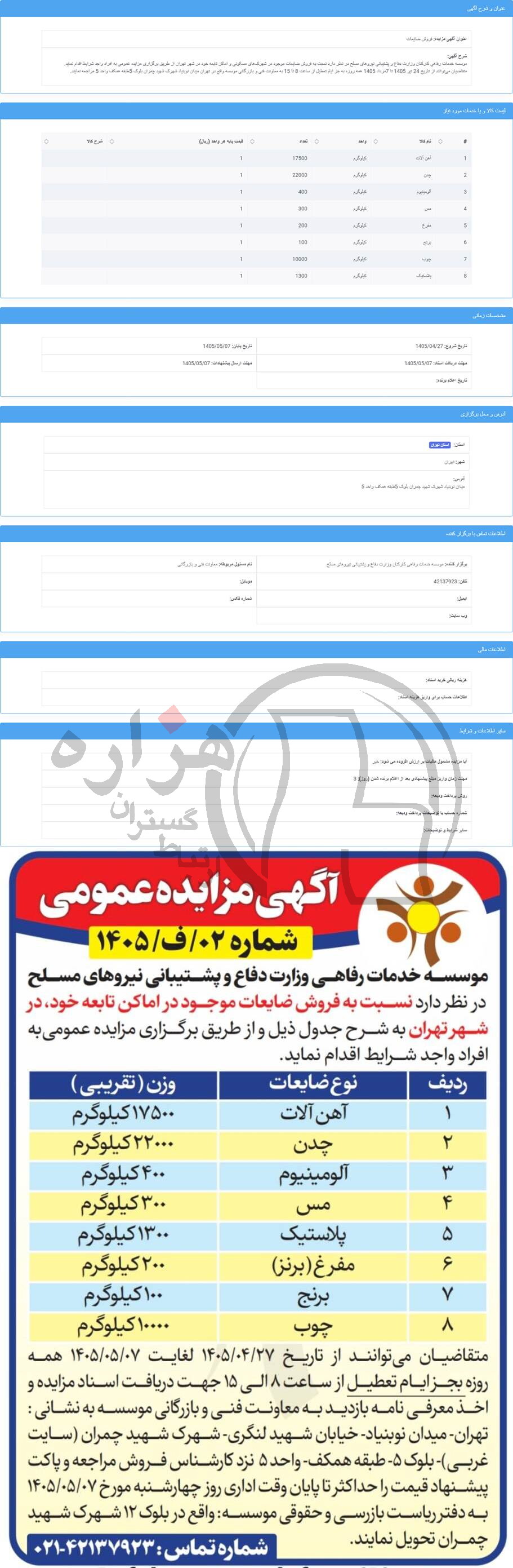 تصویر آگهی