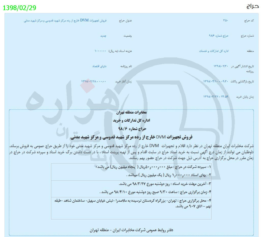 تصویر آگهی