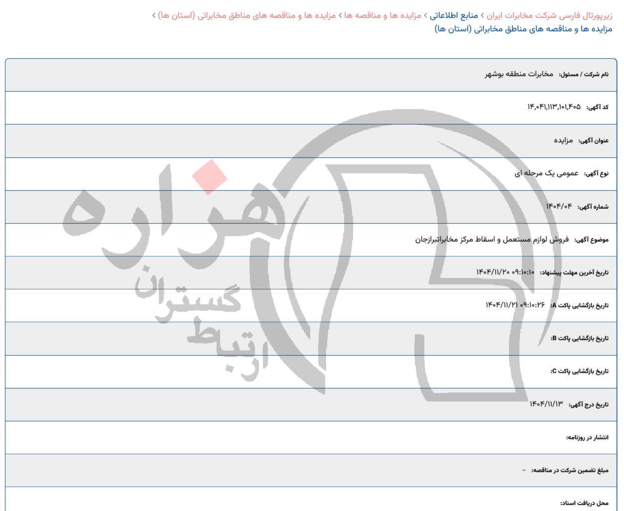 تصویر آگهی